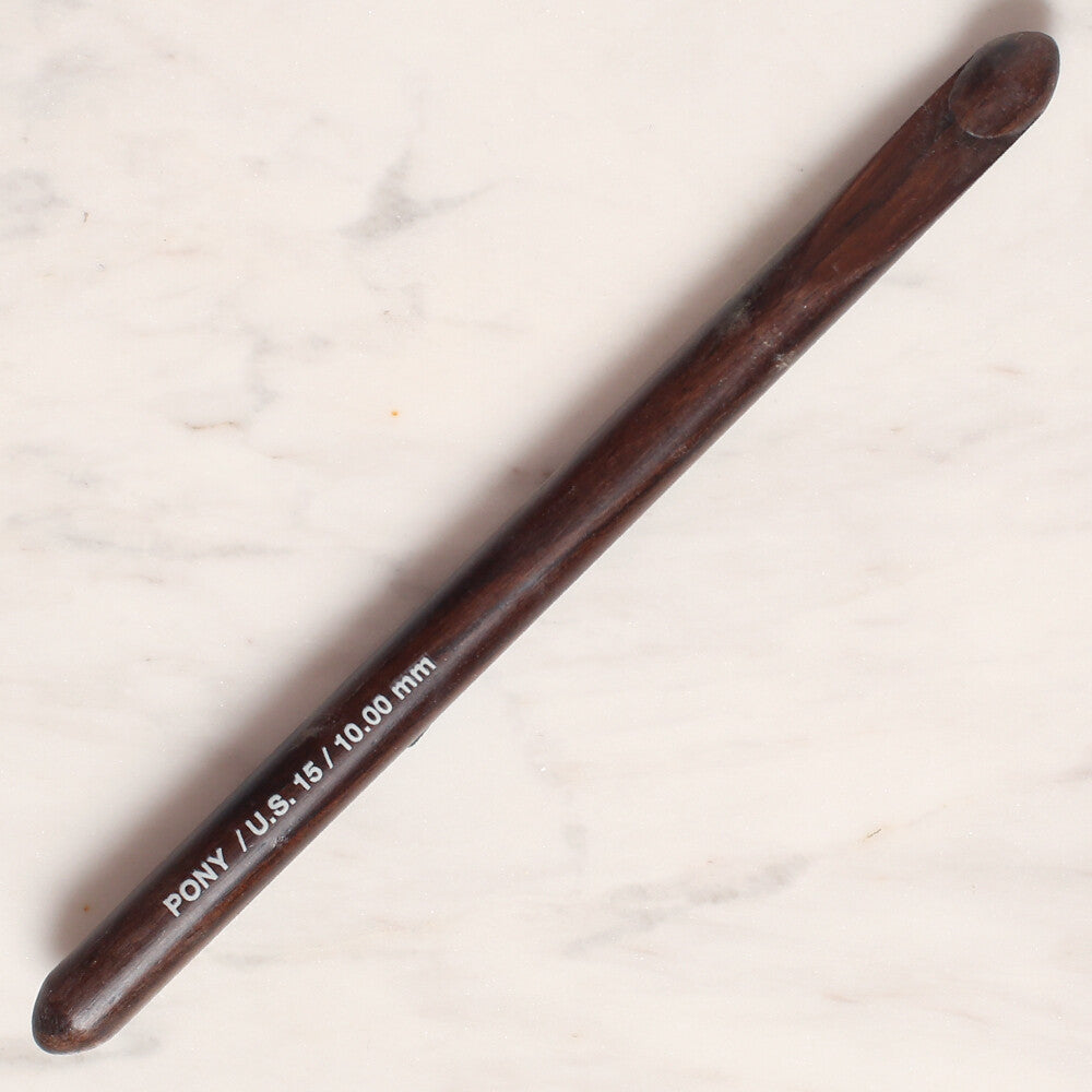Pony Rosewood 10 mm 15 cm Gül Ağacı Yün Tığ - 44910