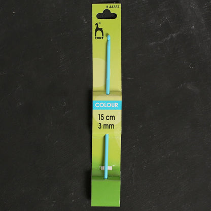 Pony Colour 3 mm 15 cm Mavi Plastik Yün Tığ - 44357