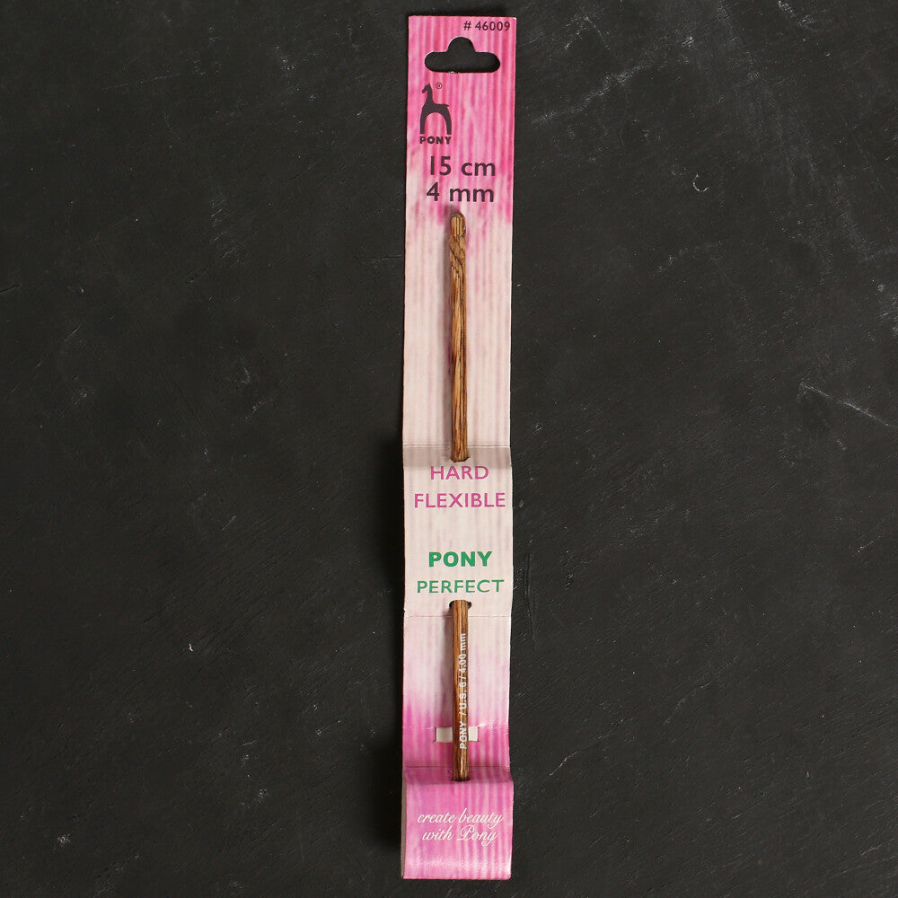 Pony Perfect 4 mm 15 cm Ahşap Yün Tığ - 46009