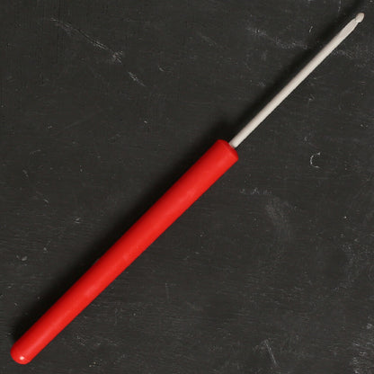 Pony 2.5 mm 14 cm Kırmızı Alüminyum Plastik Saplı Yün Tığ - 46602