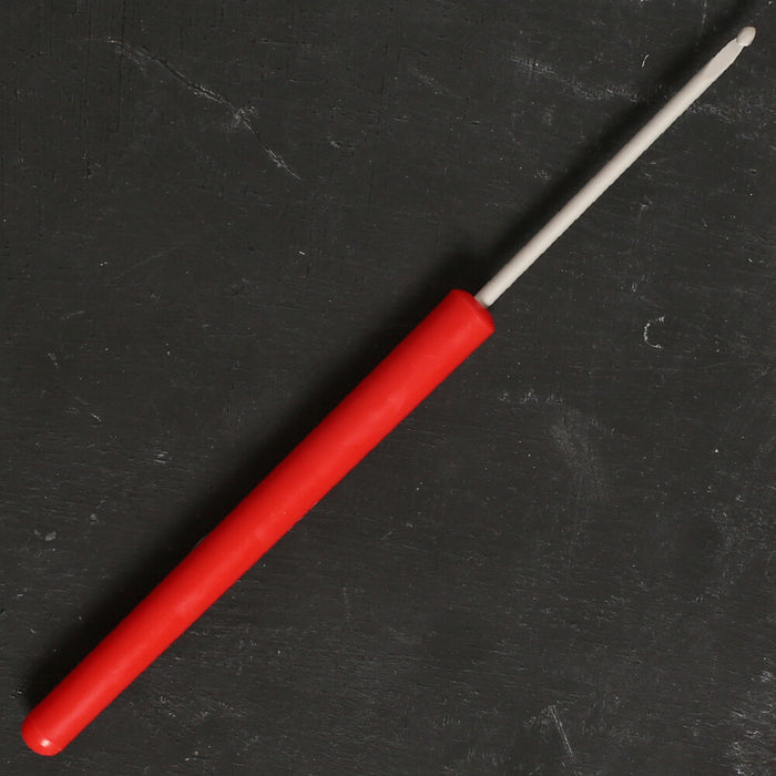 Pony 2.5 mm 14 cm Kırmızı Alüminyum Plastik Saplı Yün Tığ - 46602