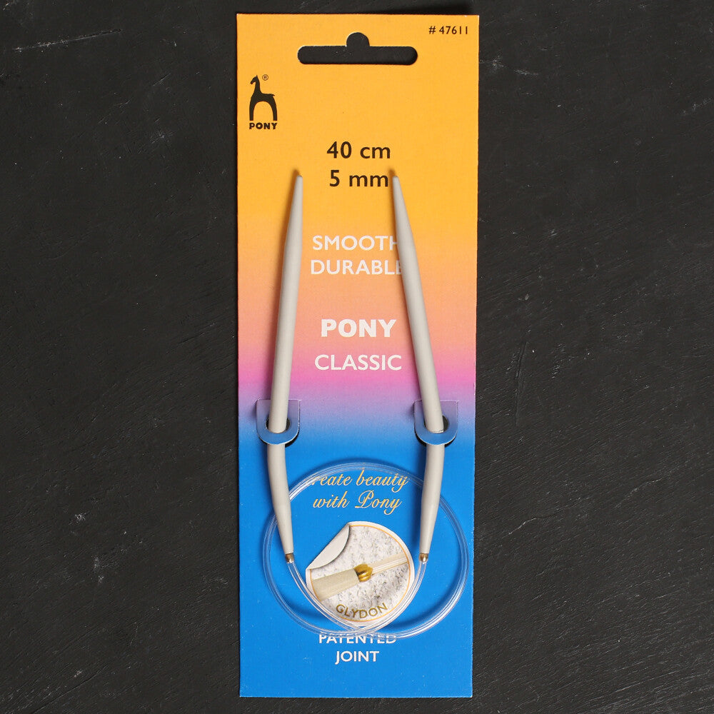 Pony 5 mm 40 cm Glydon Bağlantılı Alüminyum Misinalı Şiş - 47611