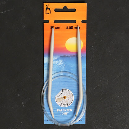 Pony  5.5 mm 80 cm Glydon Bağlantılı Alüminyum Misinalı Şiş - 50612