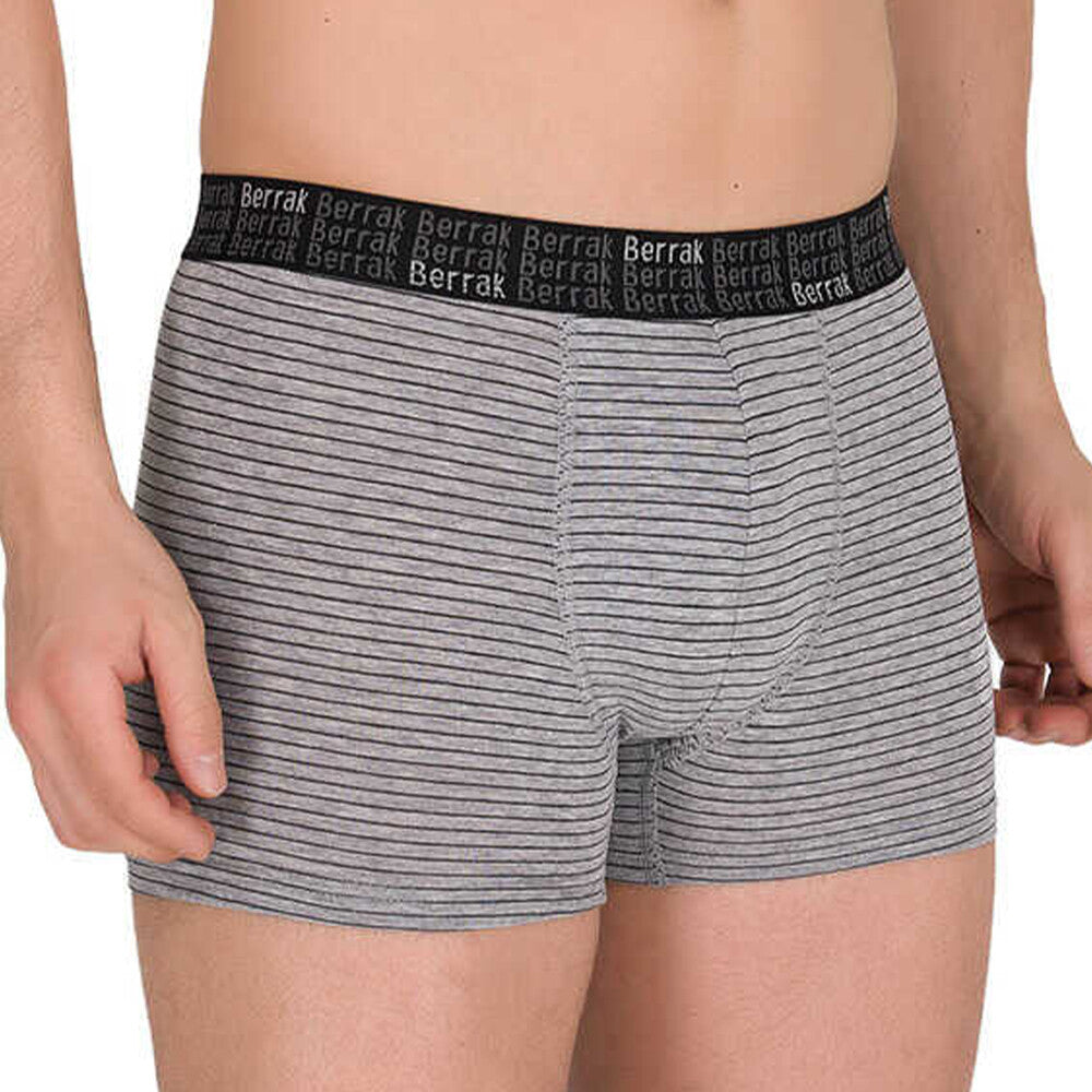 Berrak 4475 Erkek Boxer - Gri - L