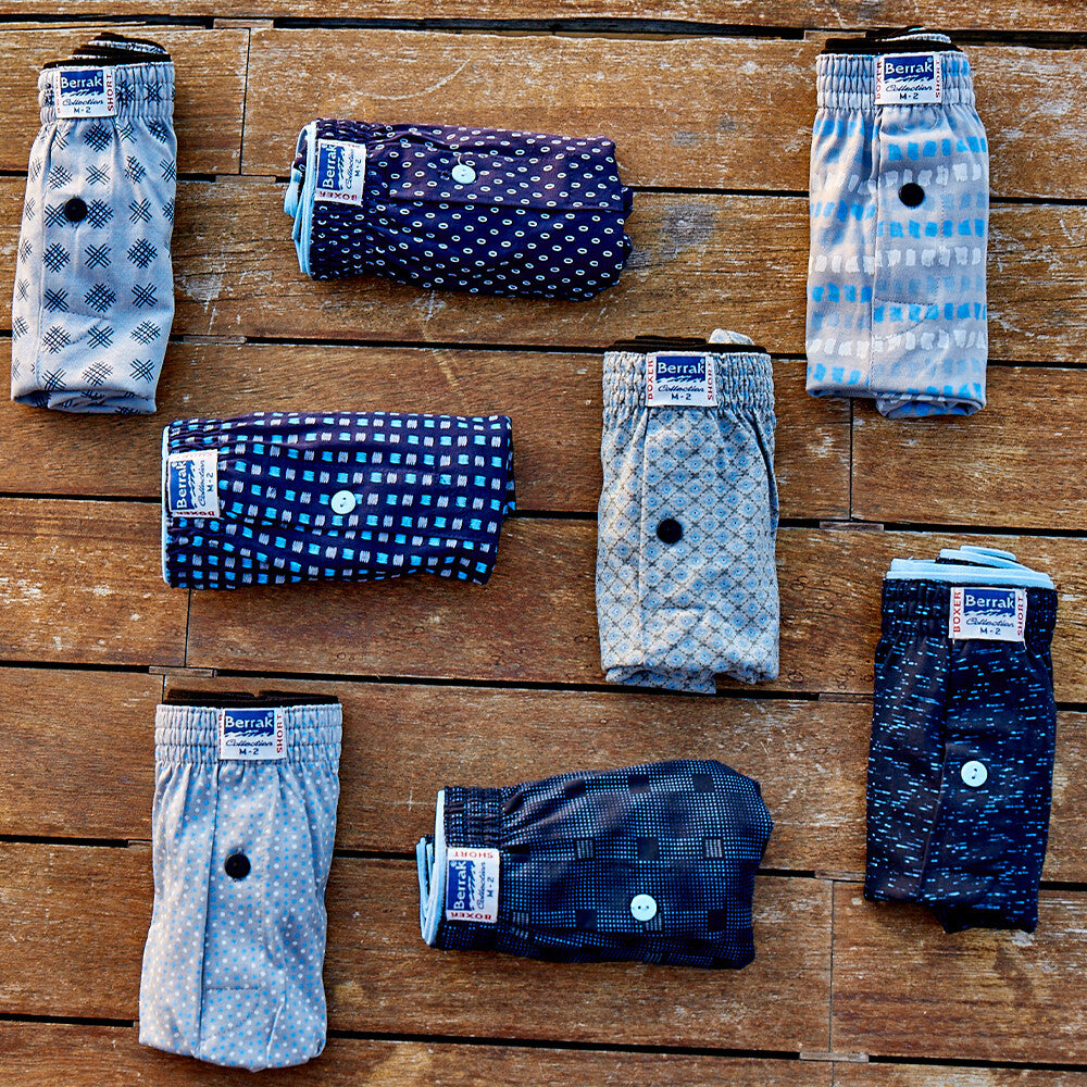 Berrak 1054 Erkek Boxer - Asorti - XL