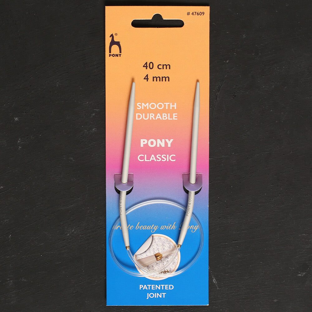 Pony 4 mm 40 cm Glydon Bağlantılı Alüminyum Misinalı Şiş - 47609