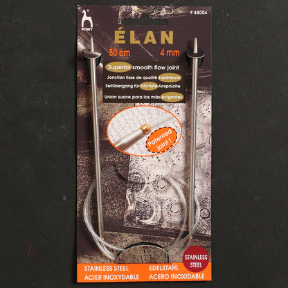 Pony Elan 4 mm 80 cm Paslanmaz Çelik Misinalı Şiş - 48004