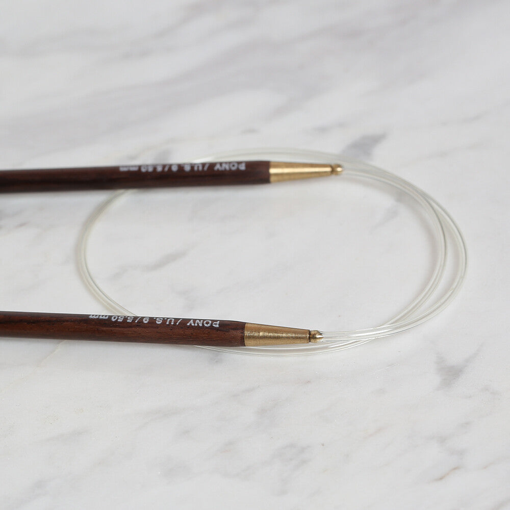 Pony Rosewood 3.25 mm 60 cm Gül Ağacı Misinalı Şiş - 48806