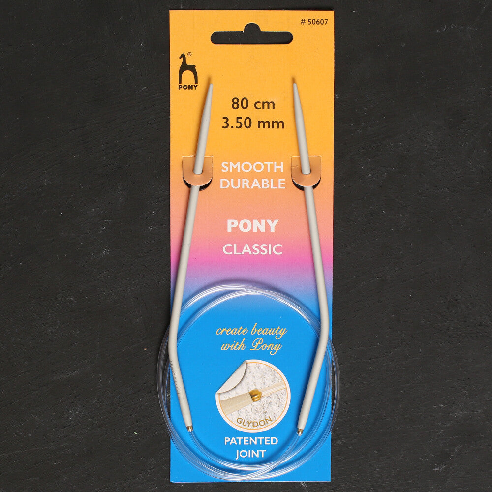 Pony  3.5 mm 80 cm Glydon Bağlantılı Alüminyum Misinalı Şiş - 50607