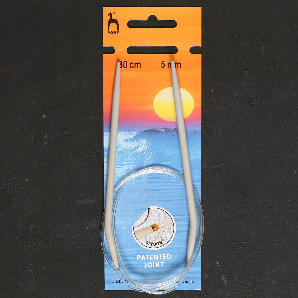 Pony  5 mm 80 cm Glydon Bağlantılı Alüminyum Misinalı Şiş - 50611