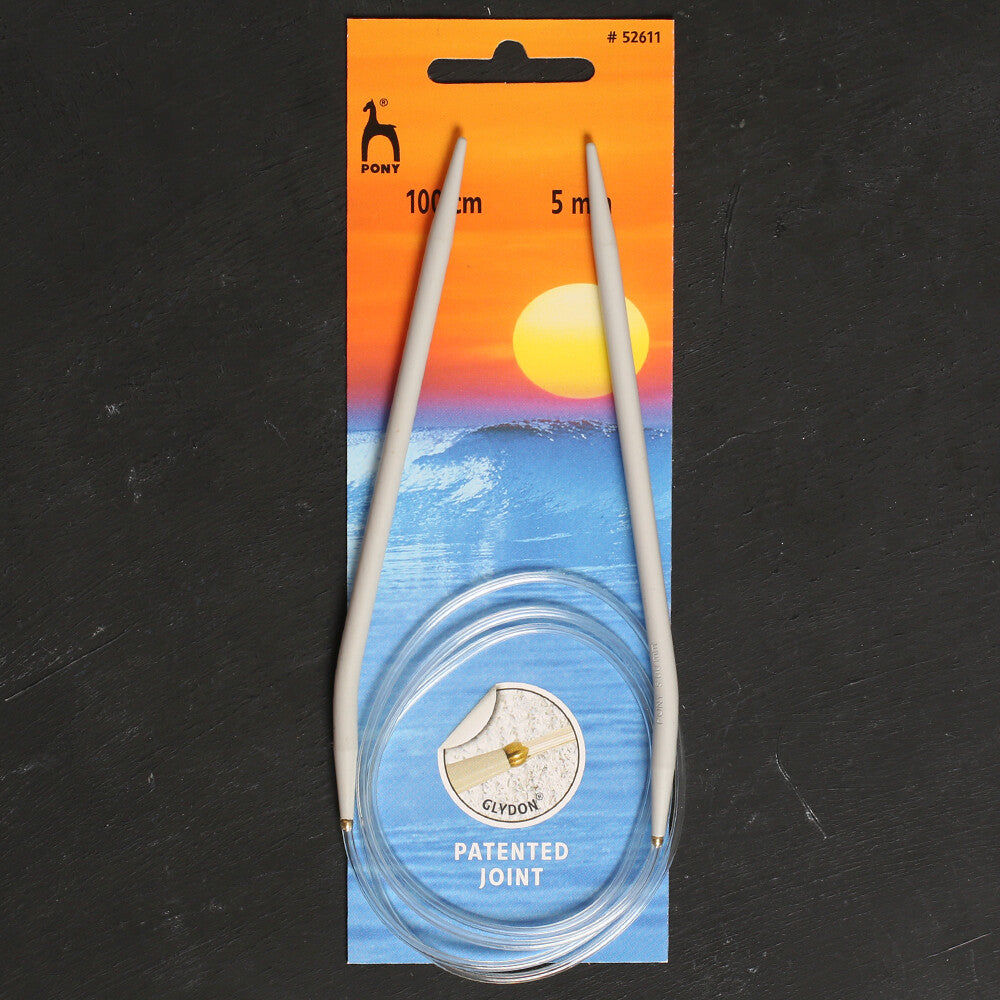 Pony 5 mm 100 cm Glydon Bağlantılı Alüminyum Misinalı Şiş - 52611