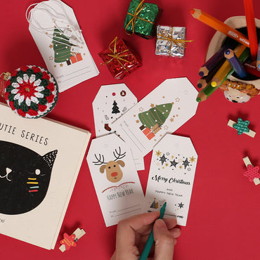 Loren Crafts Happy New Year 4'lü, Mutlu Yıllar Kartı