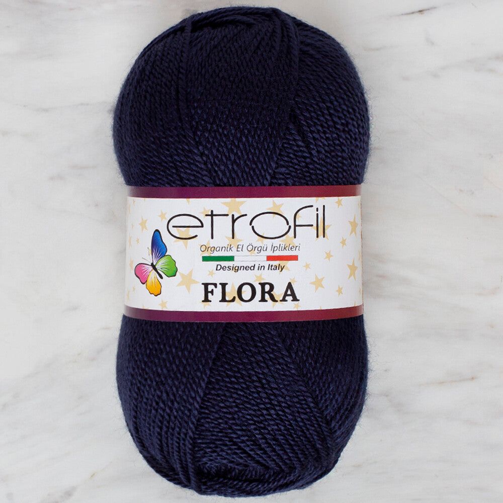 Etrofil Flora Lacivert El Örgü İpi -75024