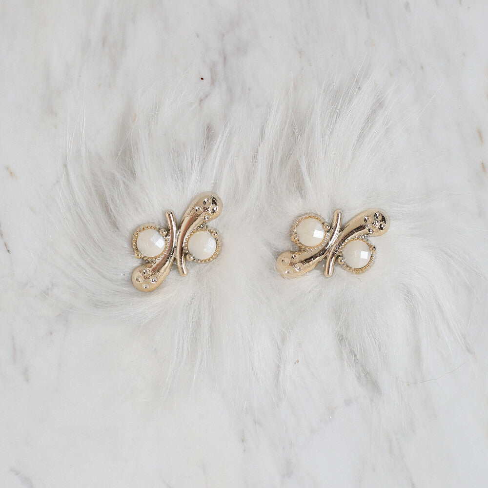 Loren Crafts Patik Süsü 1 Çift - Beyaz