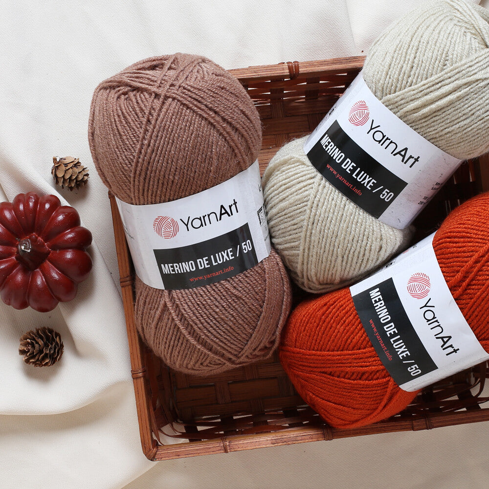 Yarnart Merino De Lüx 50 Bebe Pembe El Örgü İpi - 217