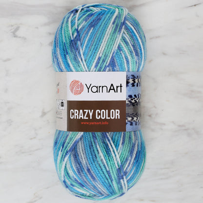 YarnArt Crazy Color Ebruli El Örgü İpi - 98