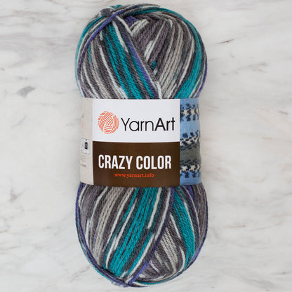 YarnArt Crazy Color Ebruli El Örgü İpi - 181