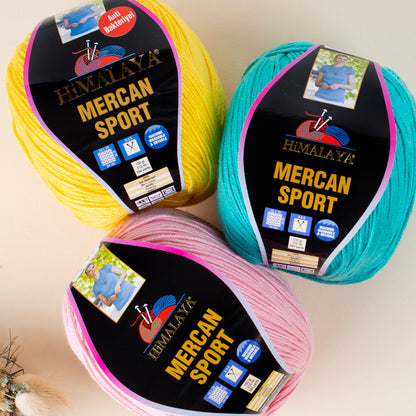 Himalaya Mercan sport Lila El Örgü İpi - 101-40