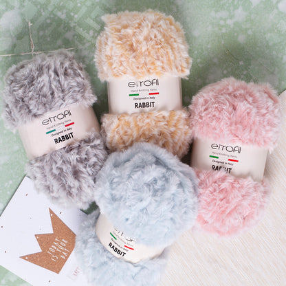 Etrofil Rabbit Koyu Yeşil El Örgü İpliği - 74043