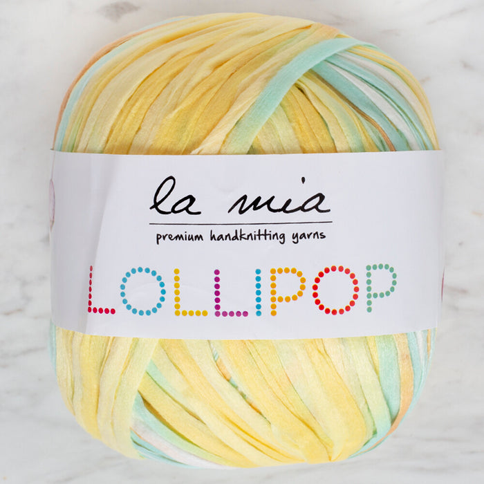 La Mia Lollipop Ebruli Yumuşak Kağıt El Örgü İpliği - LL007 