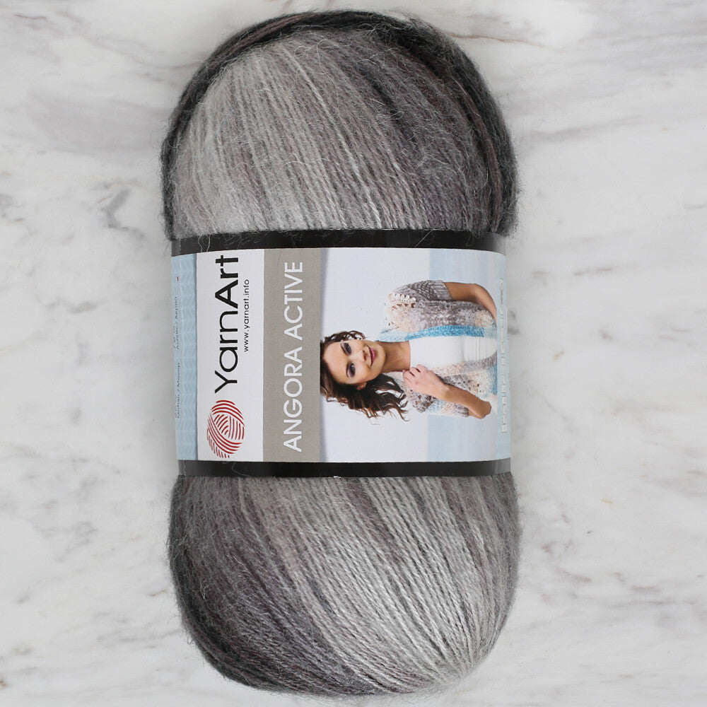 YarnArt Angora Active Ebruli El Örgü İpi - 840