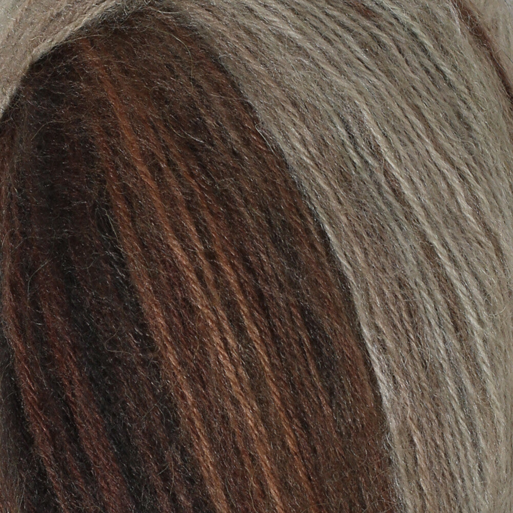 YarnArt Angora Active Kahverengi El Örgü İpi - 849