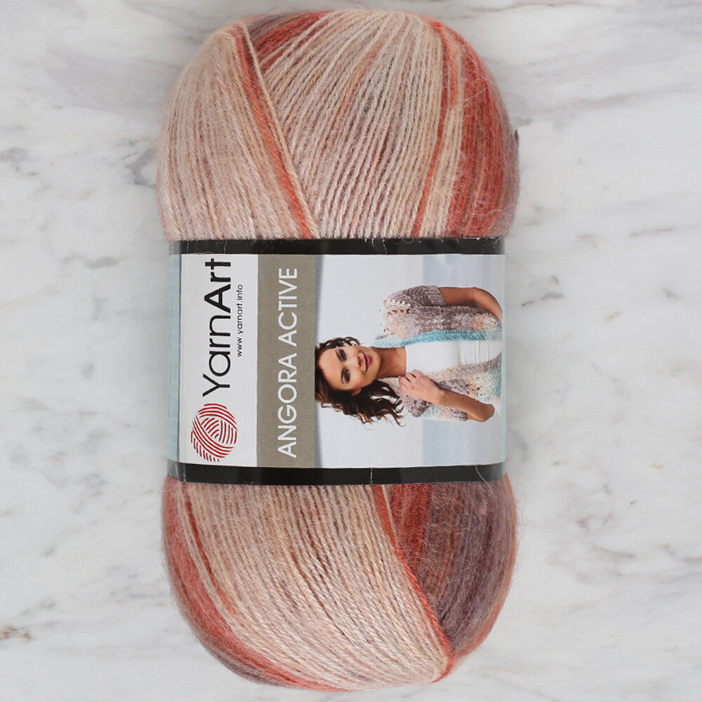 YarnArt Angora Active Ebruli El Örgü İpi - 851