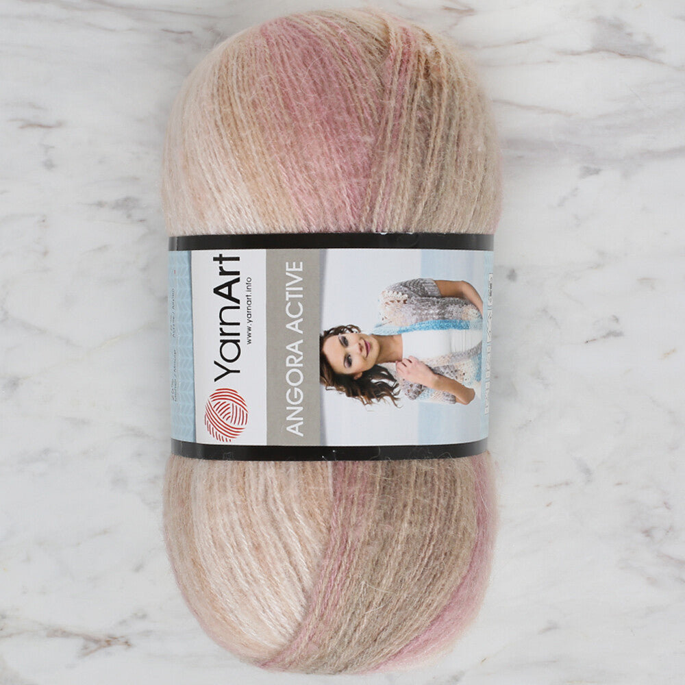 YarnArt Angora Active Ebruli El Örgü İpi - 853