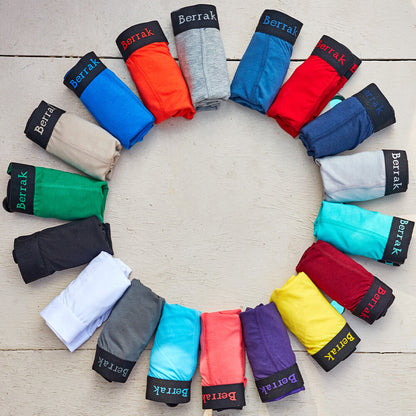 Berrak 4476 Erkek Modal Boxer - Oranj - XL