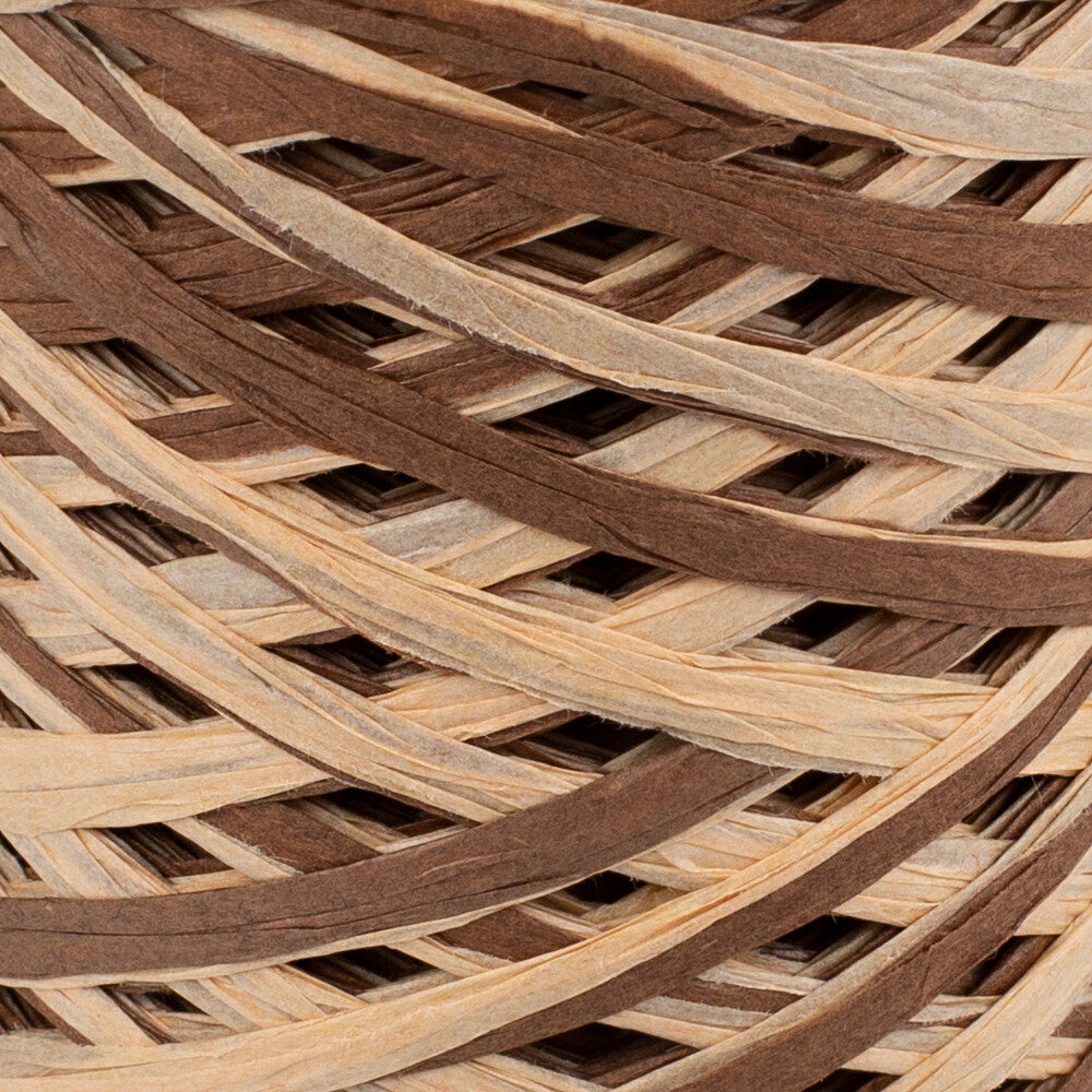 Loren Natural Raffia 50 gr Ebruli Kağıt İp