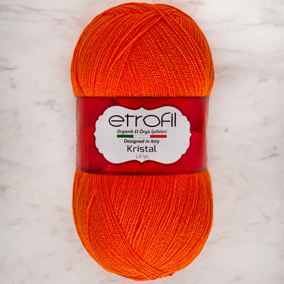 Etrofil Kristal Neon Turuncu El Örgü İpi - 12011