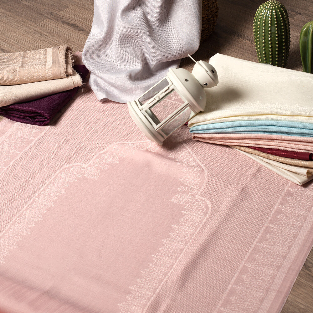 Loren Seccade Etamin Kumaşı 80x130 cm Krem-12