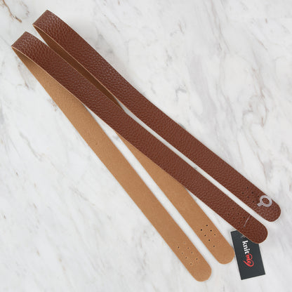 Knitme Spor Dikişli Çanta Askısı 75X2,5 cm Taba BA-0006