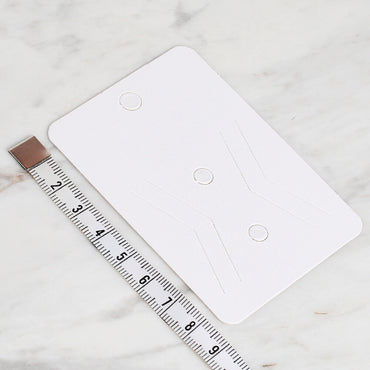 Loren 25'li Beyaz Takı Toka Kartı