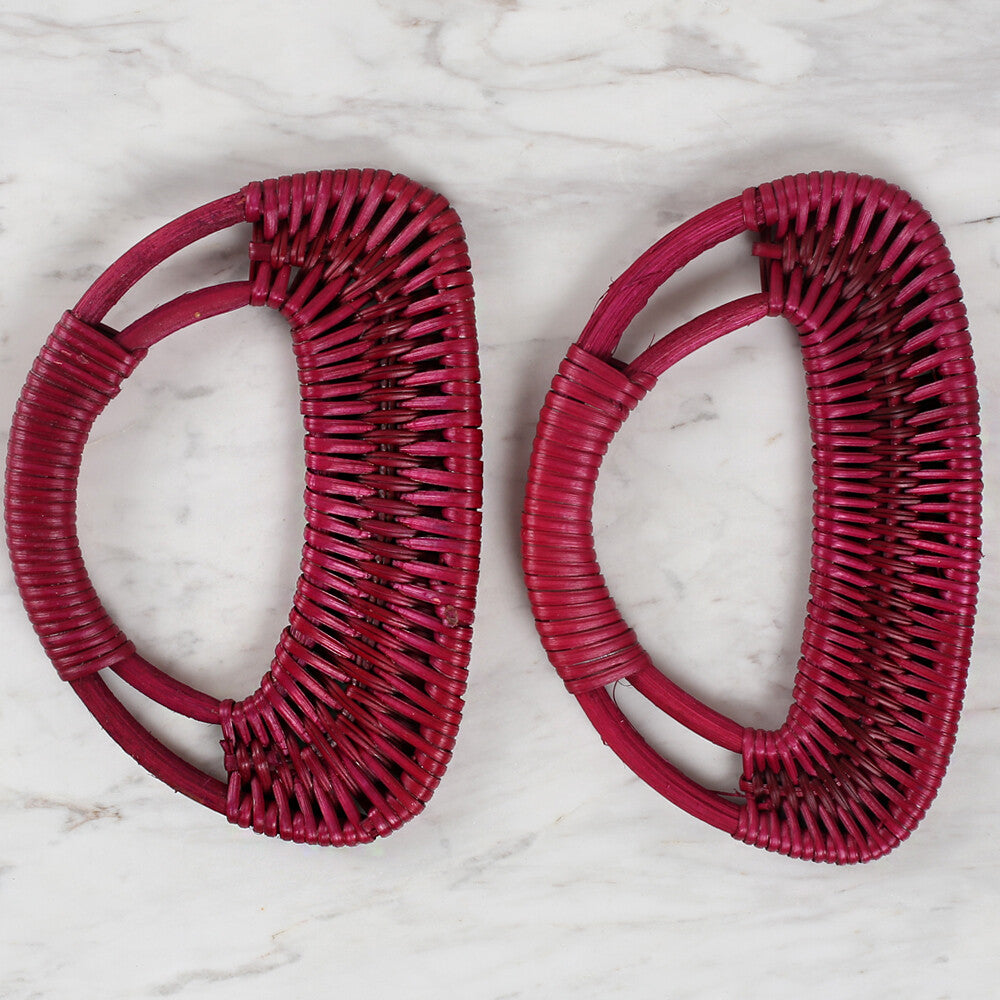 Loren Bambu Mürdüm 2'li Çanta Sapı 