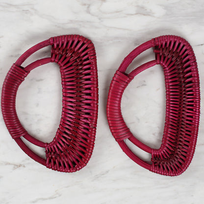 Loren Bambu Mürdüm 2'li Çanta Sapı 