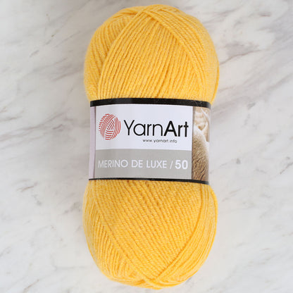 Yarnart Merino De Lüx 50 Sarı El Örgü İpi - 586