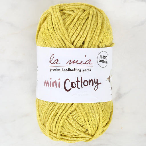 La Mia Mini Cottony 25 gr Hardal Sarısı Bebek El Örgü İpi - P31