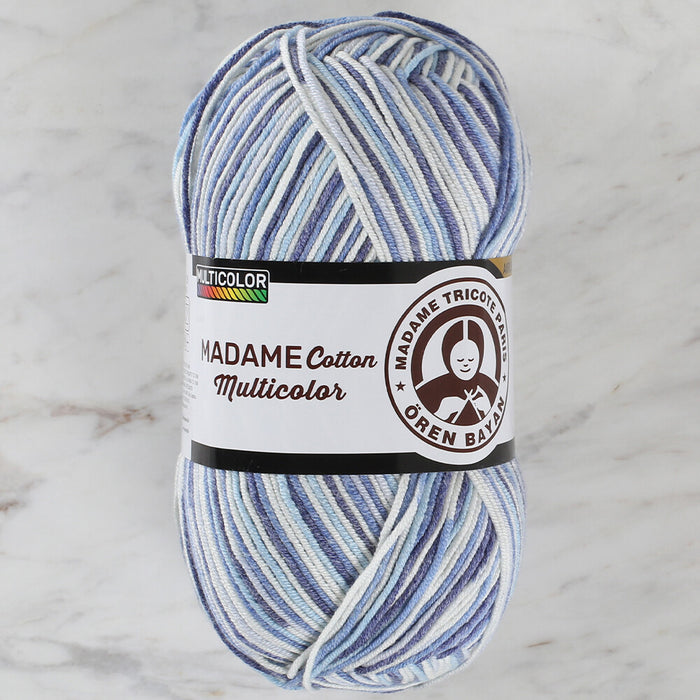 Örenbayan Madame Cotton Multicolor Ebruli El Örgü İpi -445