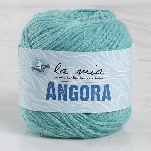 La Mia Angora 50gr Mint Yeşili El Örgü İpi - L130