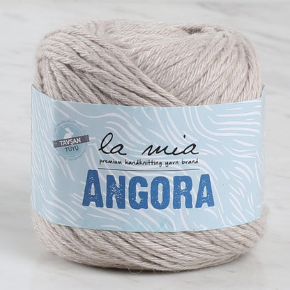 La Mia Angora 50gr. Bej El Örgü İpi - L003