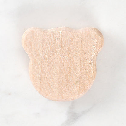 Loren Crafts Ayıcık Figürlü Ahşap Boncuk