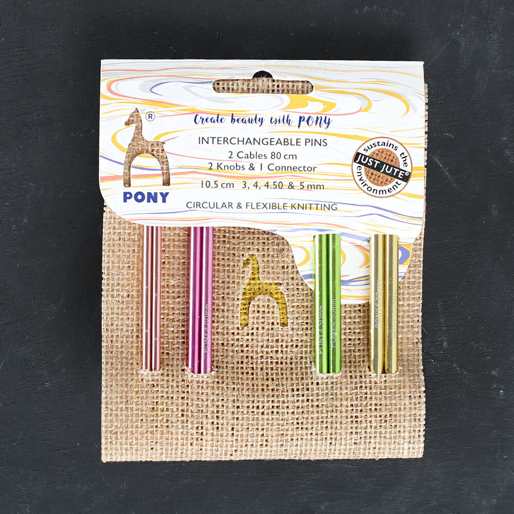 Pony Değiştirilebilir Misinalı Şiş Seti - 61064/01