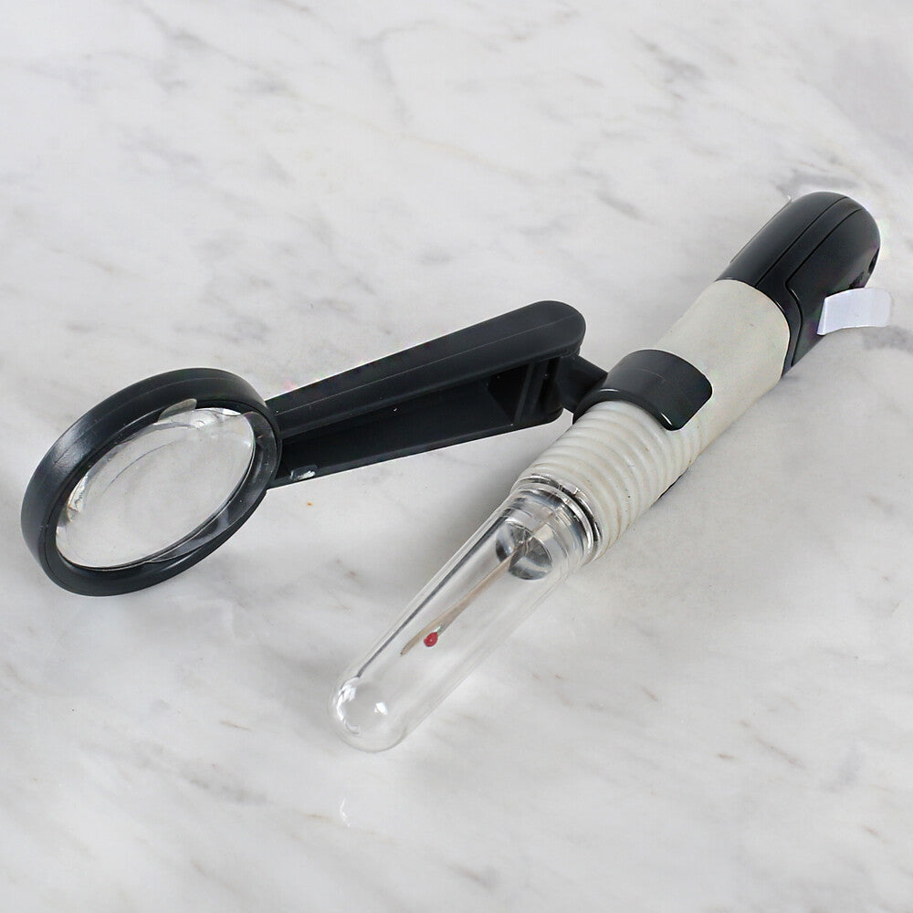 Loren Led'li Dikiş Sökme Aleti Koyu Gri - ER262.LED.MF.DB