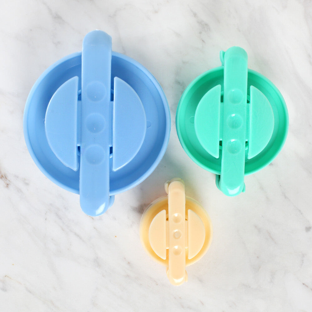 Loren Karışık Renk 3'lü Ponponmatik