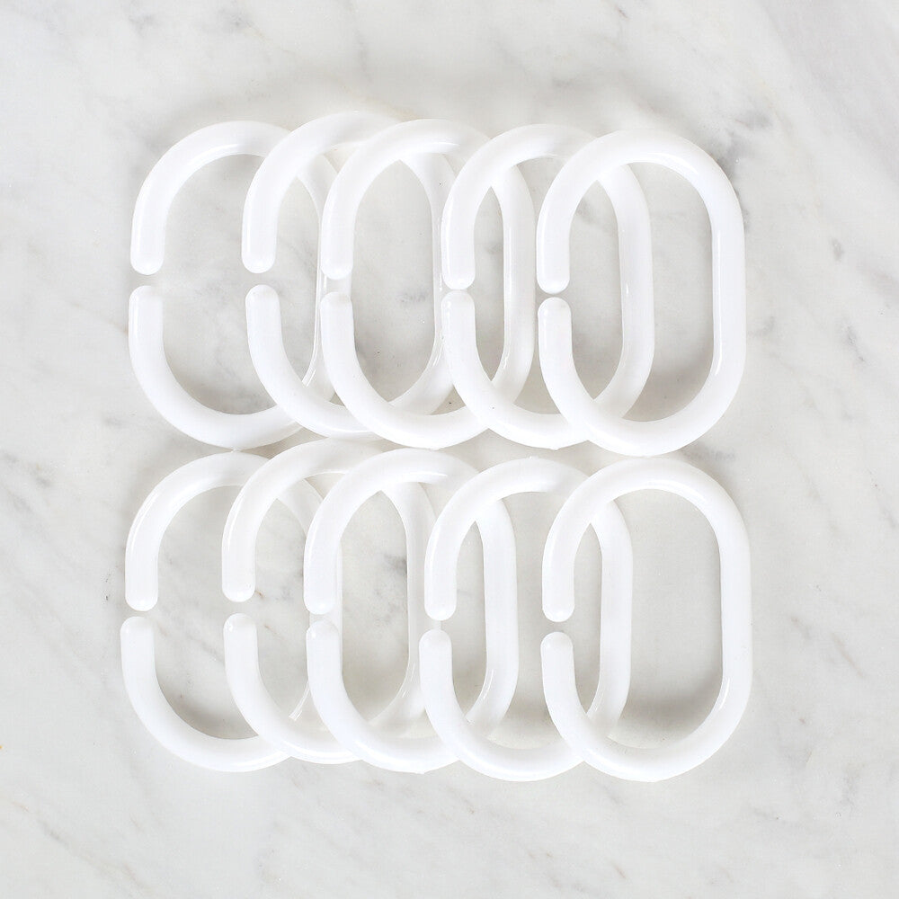 Loren 10'lu C Perde Halkası