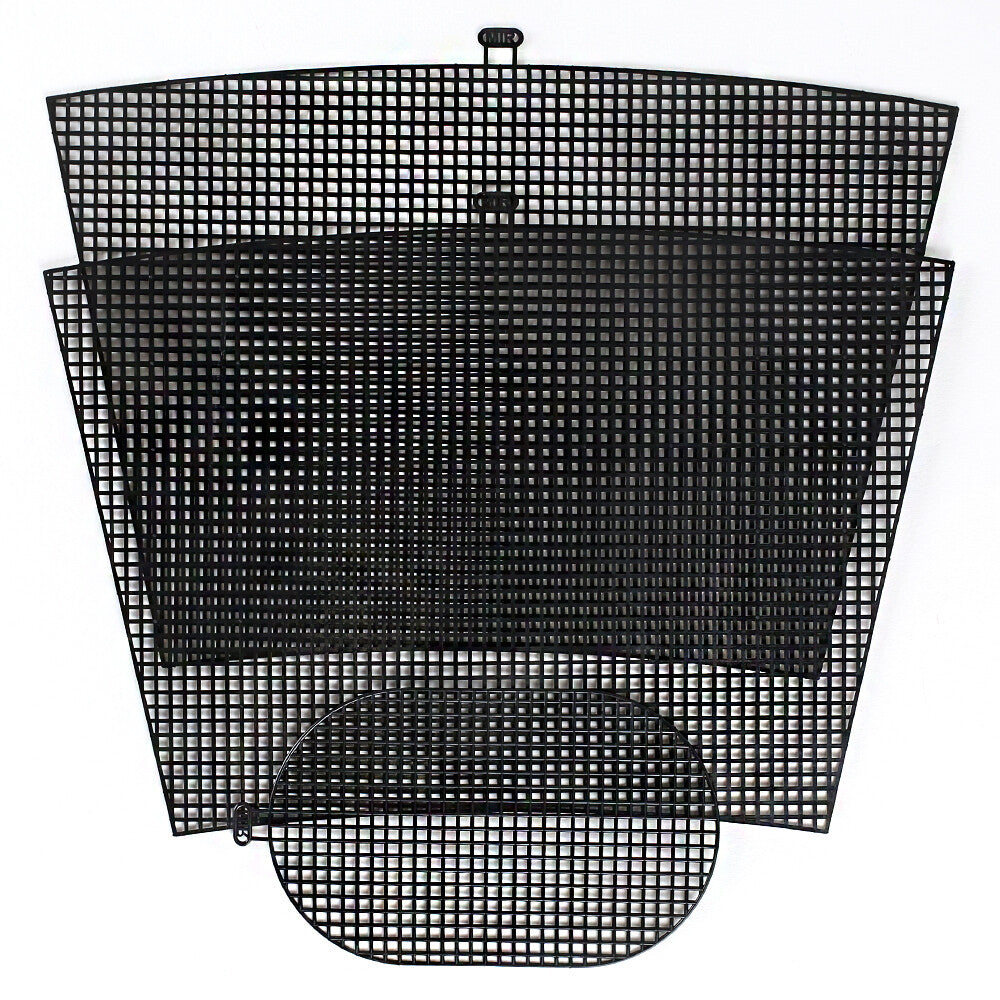 Yabalı 40x26 cm Siyah Plastik Çanta Kanvası