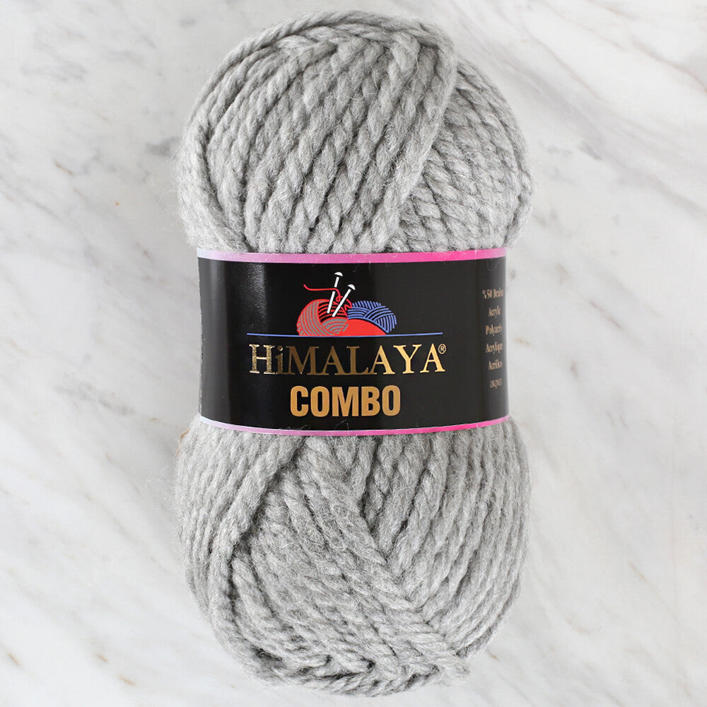 Himalaya Combo Gri El Örgü İpi - 52719