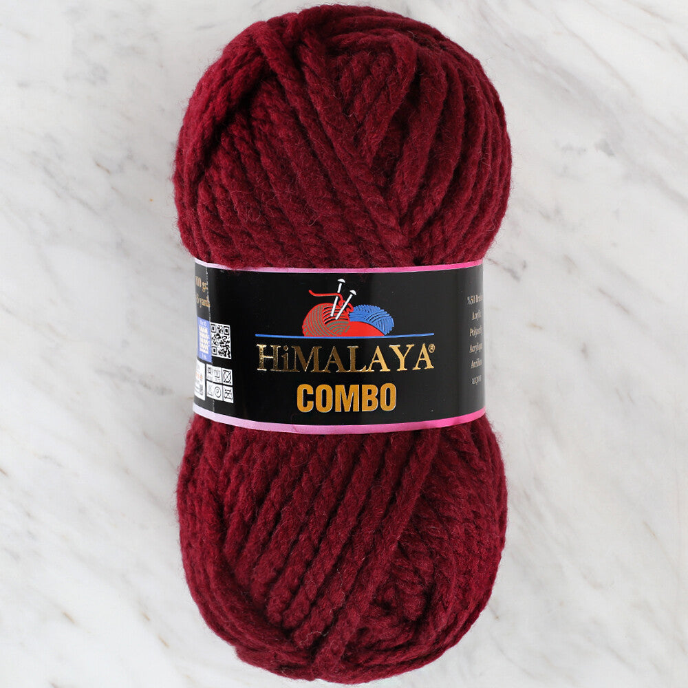 Himalaya Combo Bordo El Örgü İpi -52740