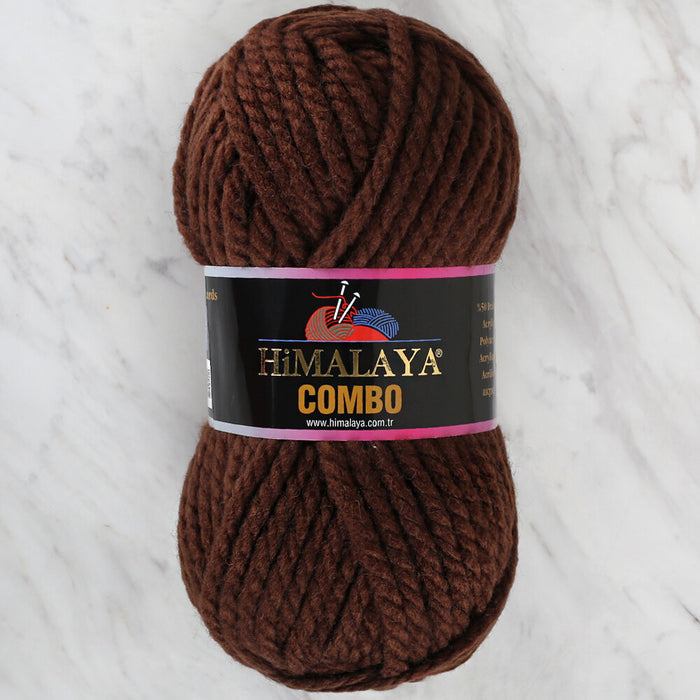 Himalaya Combo Koyu Kahverengi El Örgü İpi - 52713
